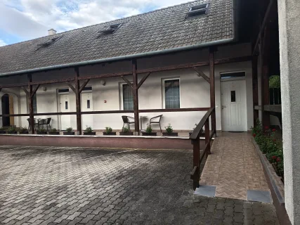 Az apartmanok és a parkoló